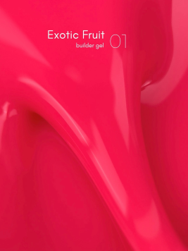 Білдер гель для нарощування Exotiс Fruit 01, 15 мл