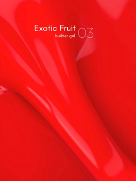 Білдер гель для нарощування Exotiс Fruit 03, 15 мл