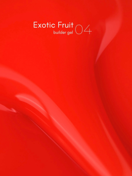 Білдер гель для нарощування Exotiс Fruit 04, 15 мл