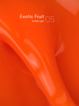 Білдер гель для нарощування Exotiс Fruit 05, 15 мл