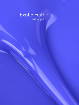 Білдер гель для нарощування Exotiс Fruit 12, 15 мл