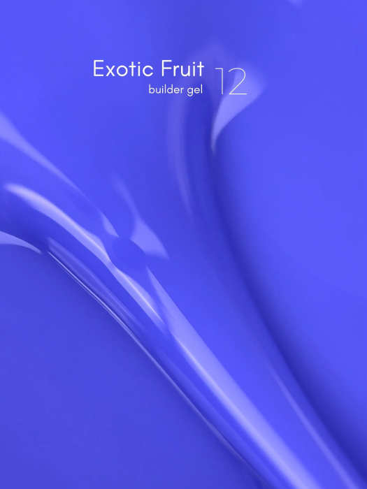 Білдер гель для нарощування Exotiс Fruit 12, 30 мл
