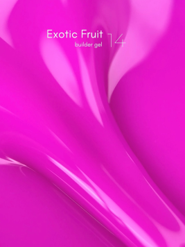 Білдер гель для нарощування Exotiс Fruit 14, 15 мл