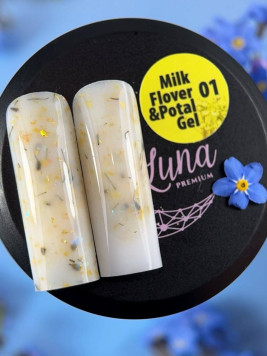 Milk Flower & Potal Gel 01, 15 мл