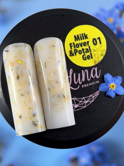 Milk Flower & Potal Gel 01, 15 мл