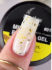 Гель для нарощування з сухоцвітами Milk Flower Gel №1, 15мл