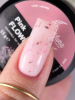 Гель для нарощування з сухоцвітами Pink Flower Gel, 15мл