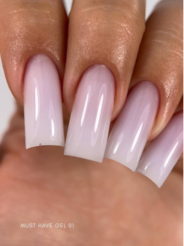 Гель для нарощування Must have gel №01, 15мл 
