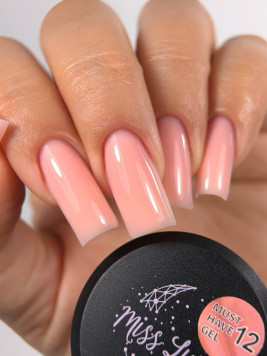 Гель для нарощування Must have gel №12, 15мл 