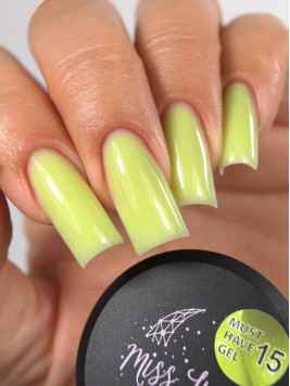 Гель для нарощування Must have gel №15, 15мл 