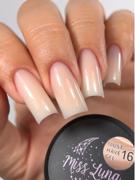 Гель для нарощування Must have gel №16, 15мл 