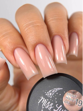 Гель для нарощування Must have gel №19, 15мл 