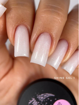 Гель для нарощування Shine Gel 01, 15 мл