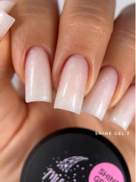 Гель для нарощування Shine Gel 07, 15 мл