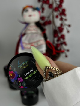 Гель для нарощування Color gel «Липовий цвіт», 15мл 