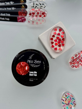 Топ без липкого шару Love me Red  Top, 13мл 