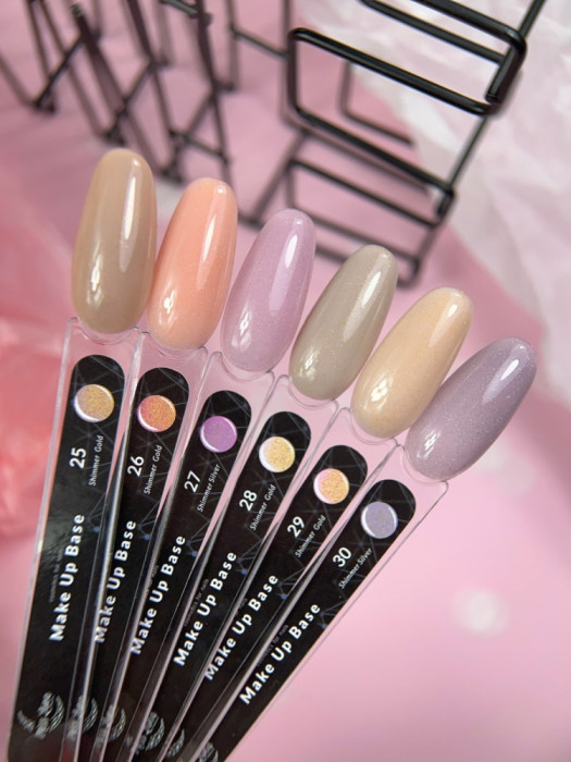 Камуфлююча база з шимером Make up shimmer base 25, 10мл 