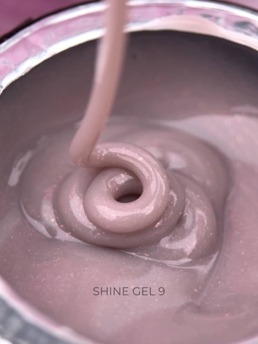 Гель для нарощування Shine Gel 09, 15 мл