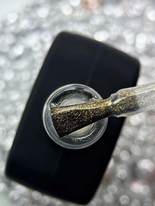 Топ з шимером без липкого шару Shine Gold Top, 10мл