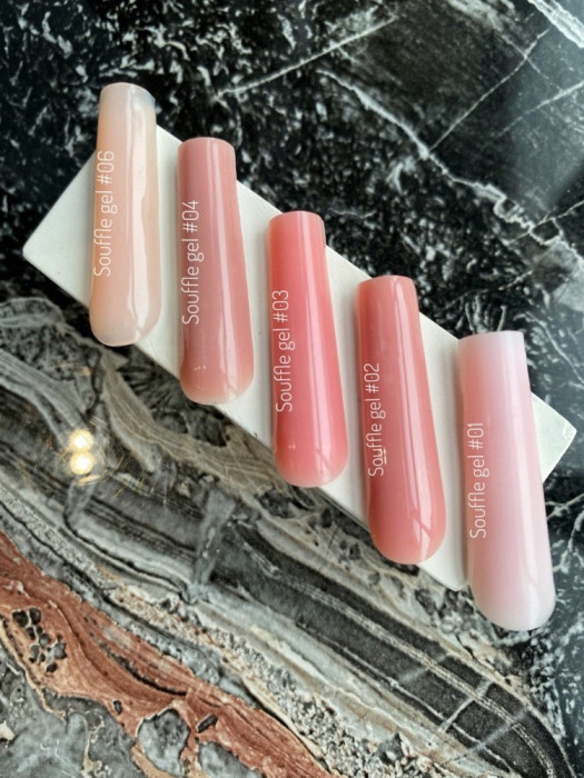 Густий гель для нарощування Souffle gel 01, 30мл 