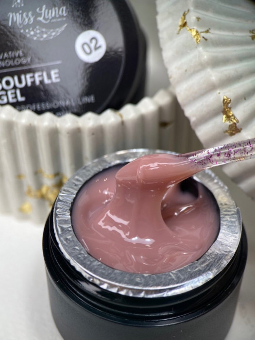 Густий гель для нарощування Souffle gel 02, 30мл