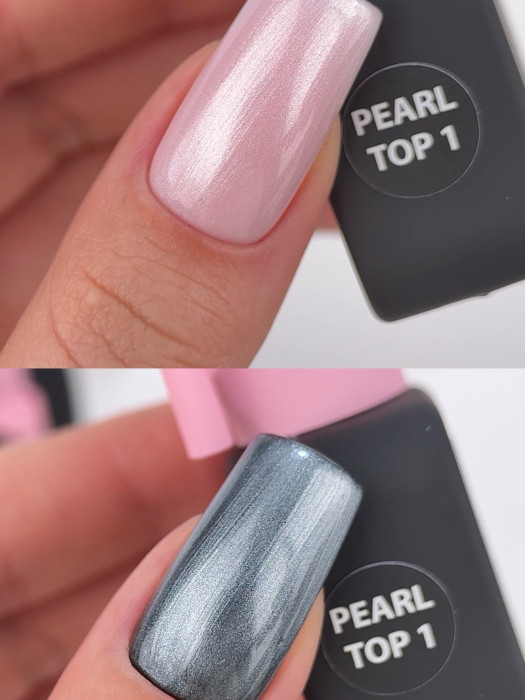Топ з ефектом втирки "Pearl Top" №1