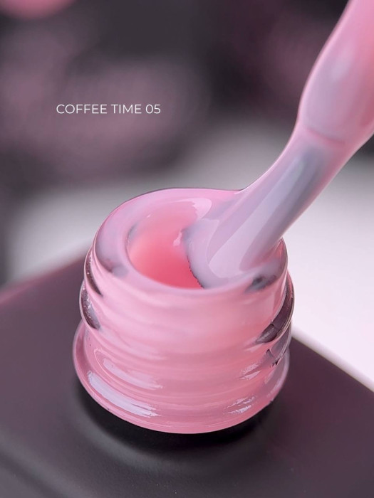 Камуфлюючий топ без липкого шару Coffee time top 05, 10мл 
