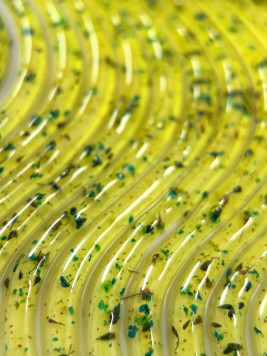 Вітражний гель для нарощування з сухоцвітами Vitrage Flowers Gel 04, 15мл